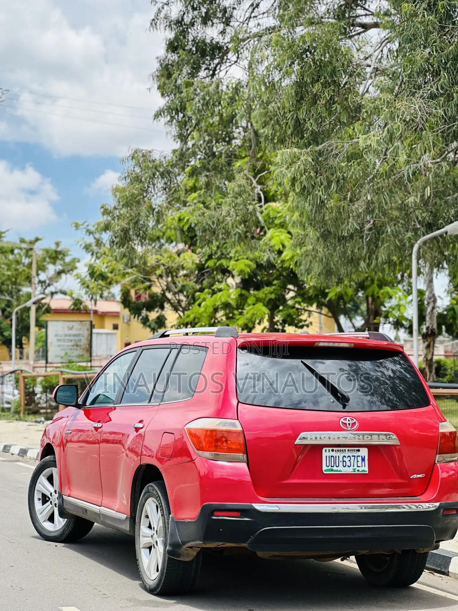 Toyota Highlander 2011 Red