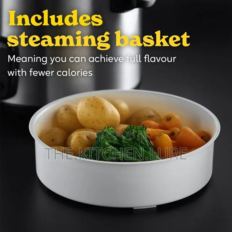Russell Hobbs Cook at Home Stainless Steel Rice Cooker Steamer 1.8L