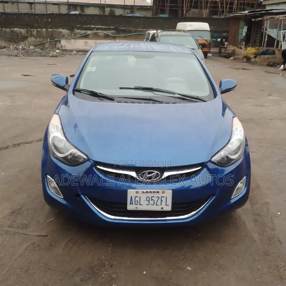 Hyundai Elantra 2013 Blue