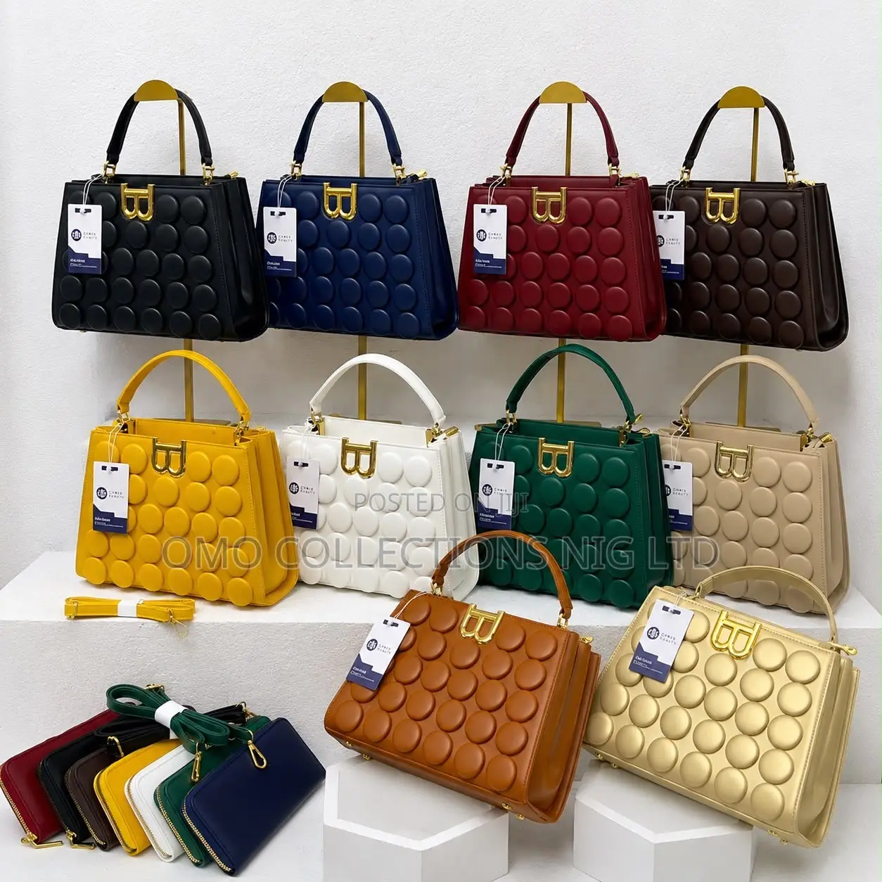 Elegant Designer Women’s Handbag With Matching Purse – Stylish Luxury