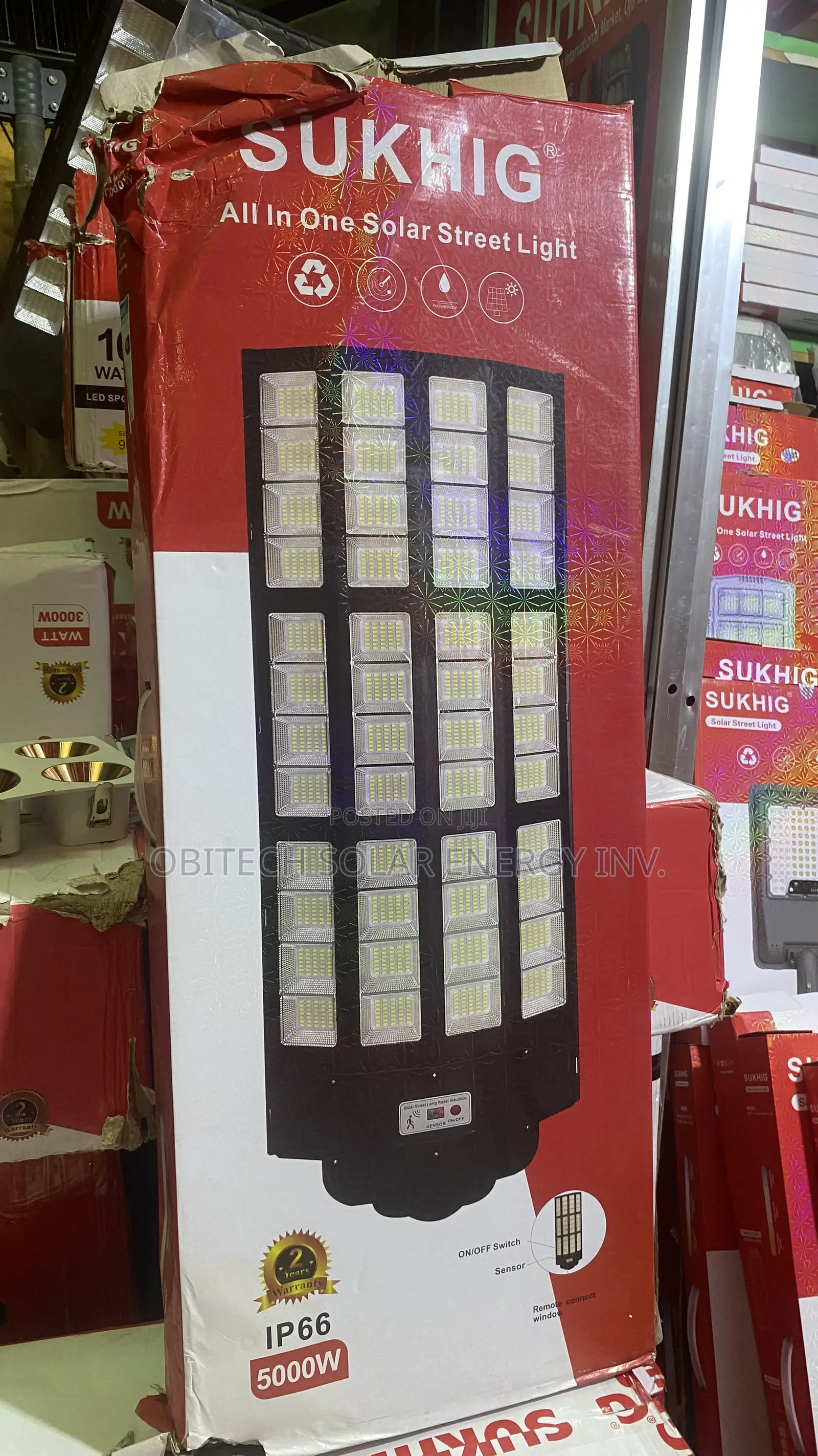 5000W All in One Solar Street Light