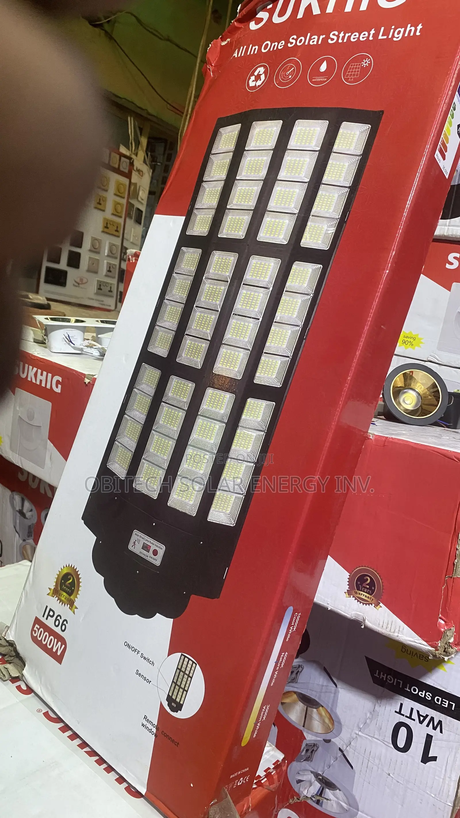 5000W All in One Solar Street Light
