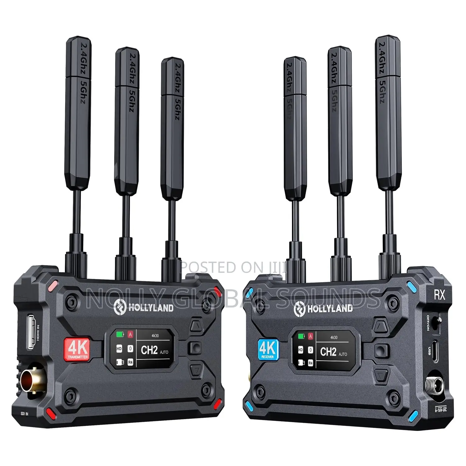 Hollyland Pyro S Wireless Video Transmitter and Receiver HDMI SDI