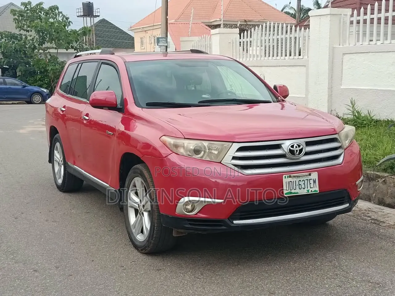 Toyota Highlander 2012 Red