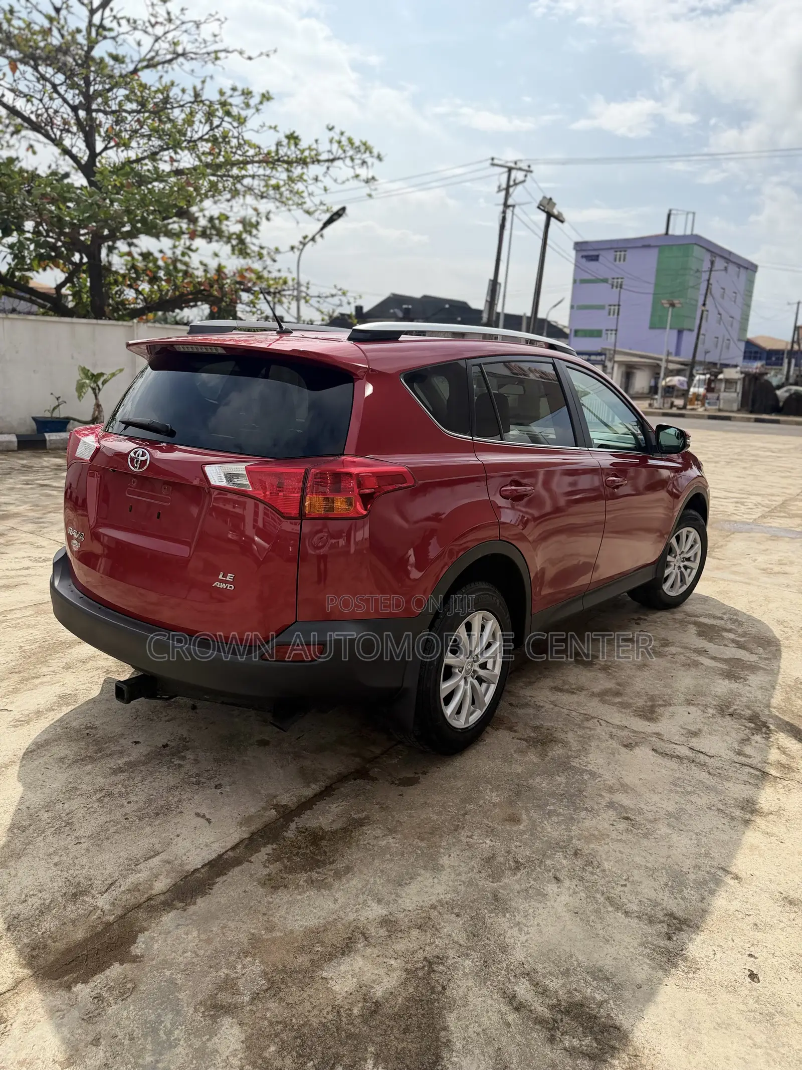 Toyota RAV4 LE 4dr SUV AWD (2.5L 4cyl 6A) 2015 Red