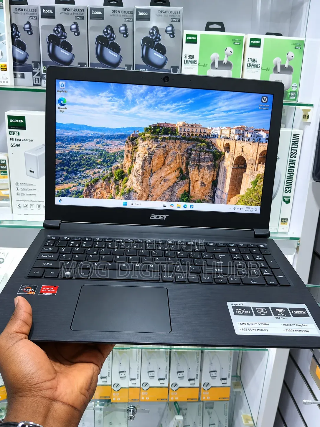 Laptop Acer Aspire A315 51 4GB AMD Ryzen 5 SSD 128GB