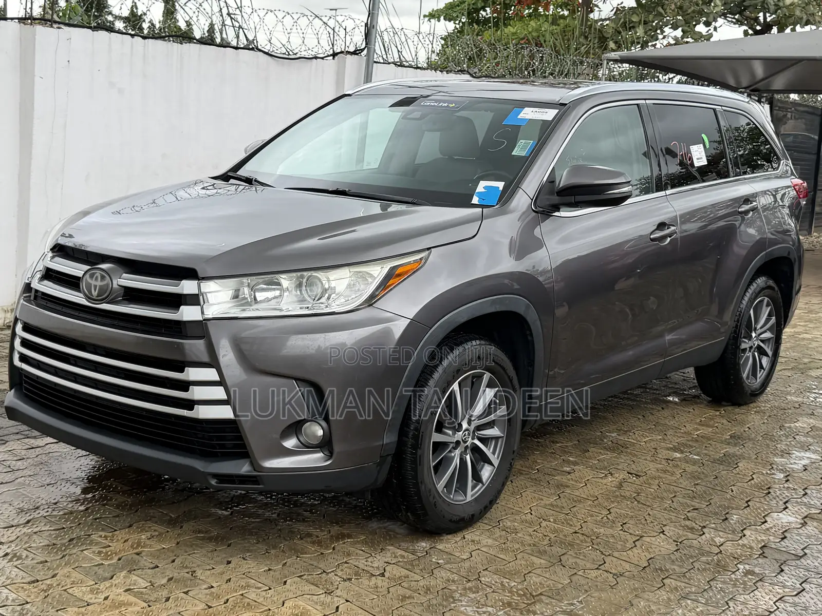 Toyota Highlander XLE 2019 Gray