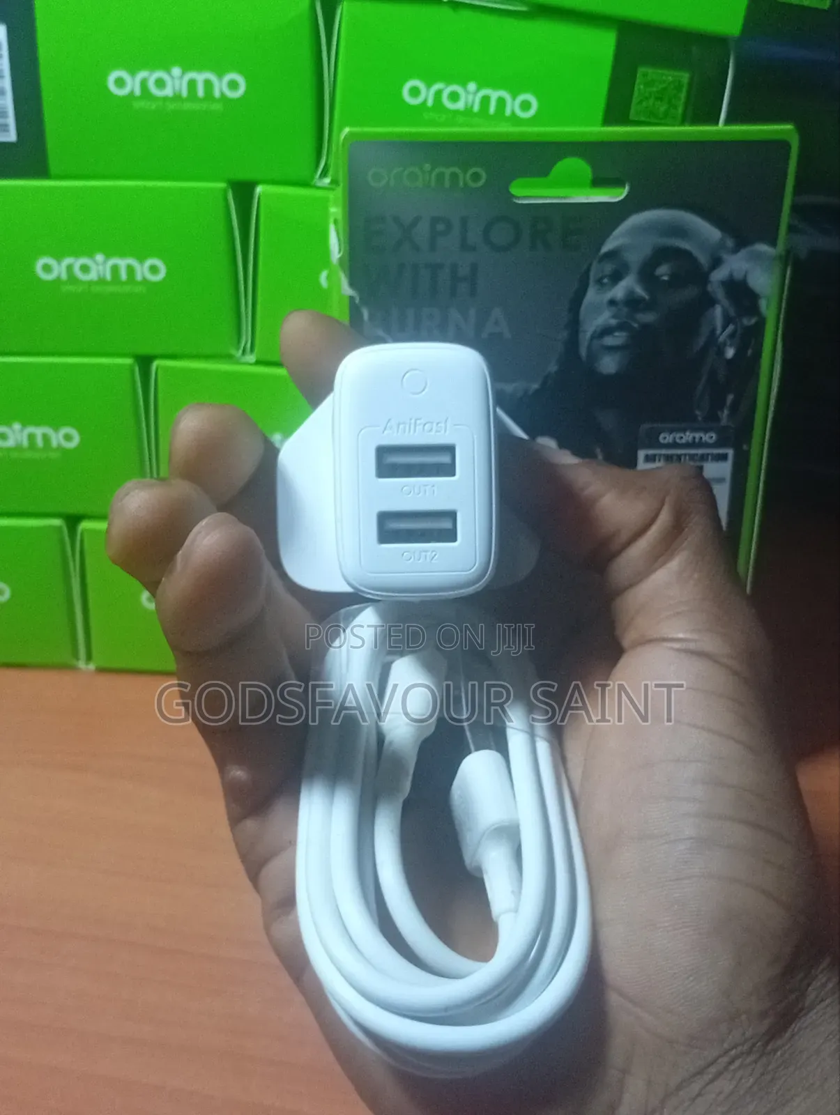 Oraimo Dual USB Fast Charger
