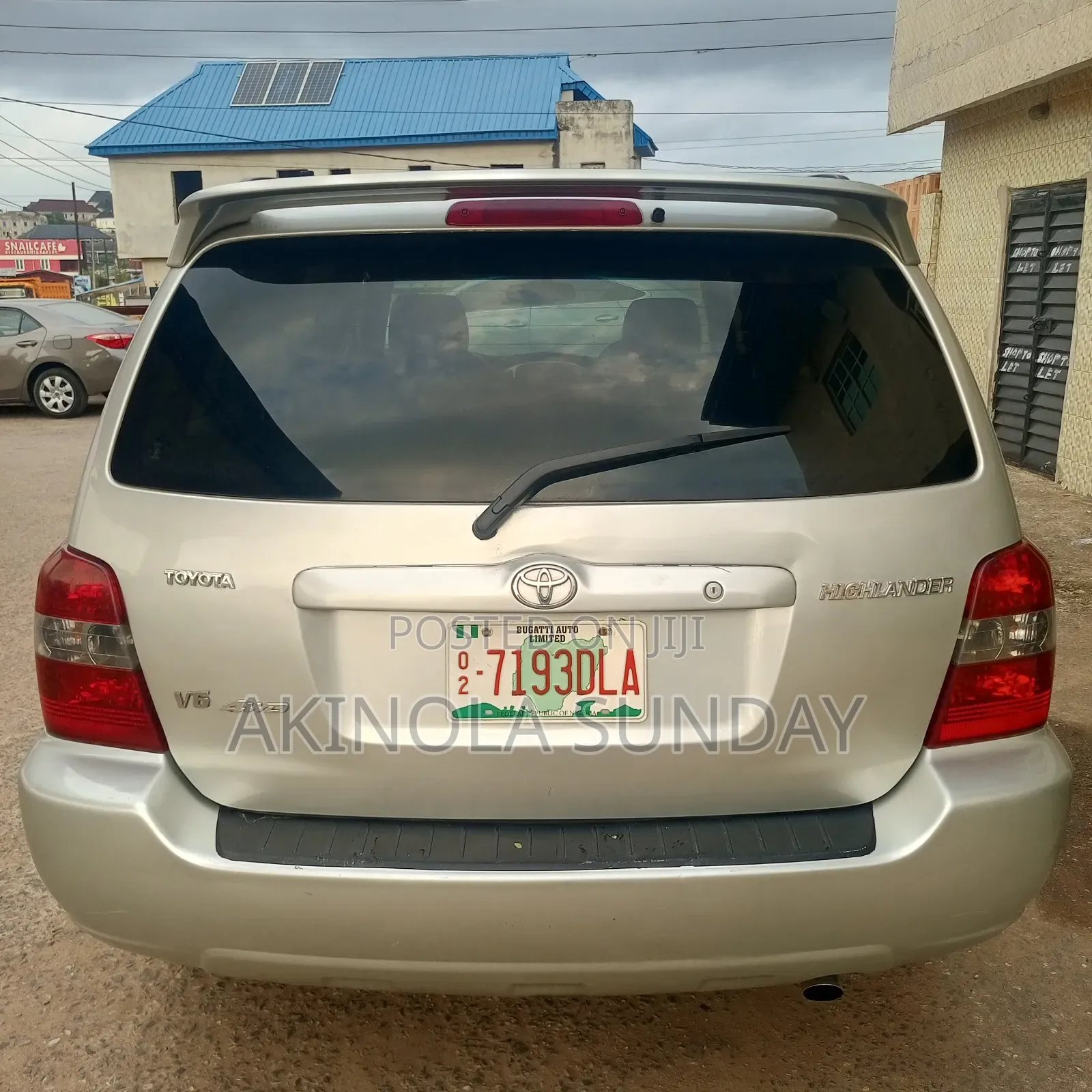 Toyota Highlander 2005 Silver