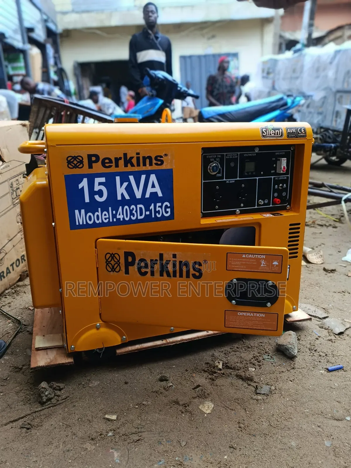 15kva Perkin Soundproof Generator