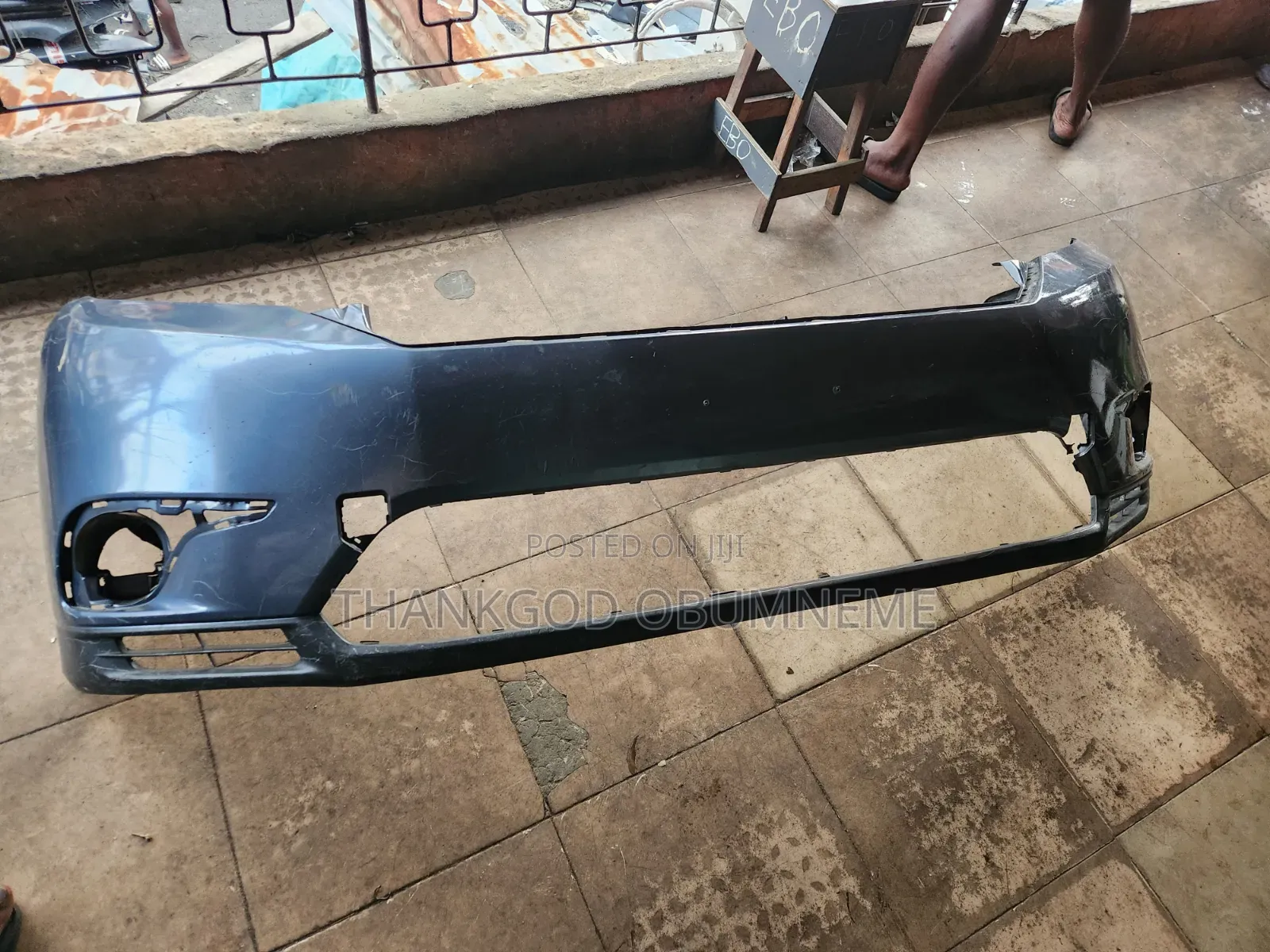 Empty Front Foreign Used Bumper for Highlander 2012