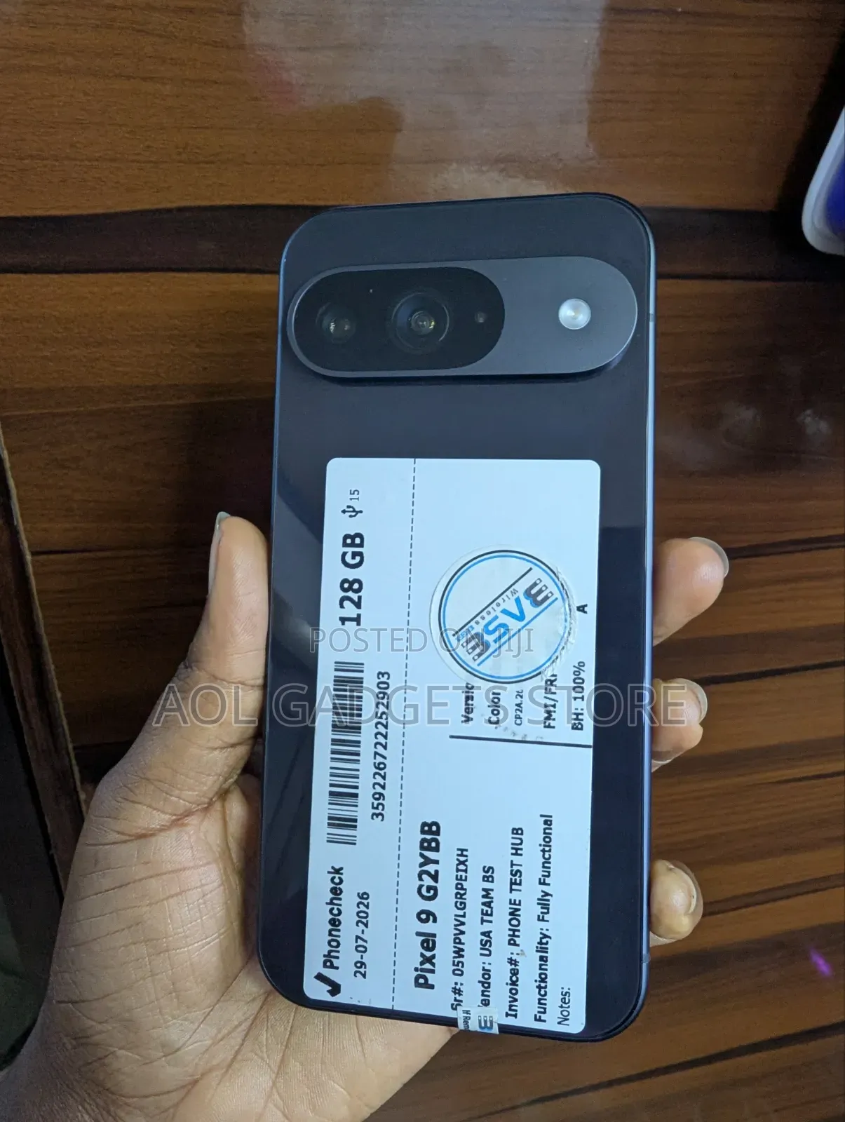 Google Pixel 9 128 GB Black