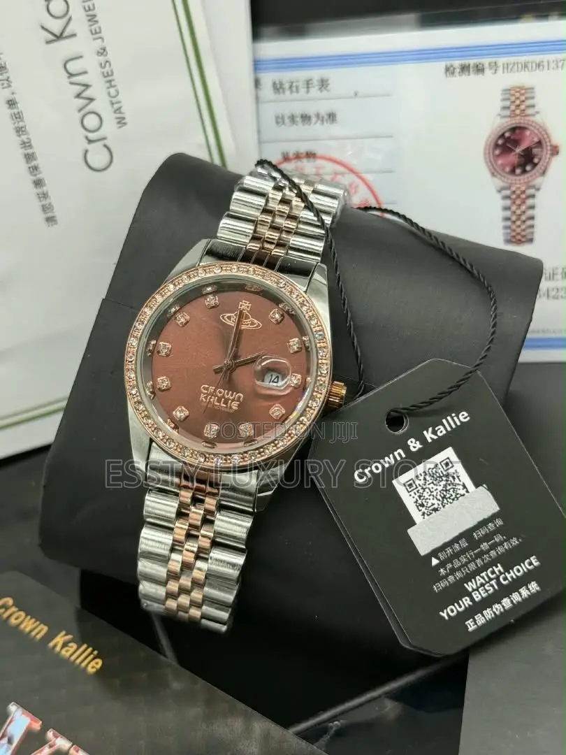 High Quality Luxury Crown Kallie Chain Wristwatch