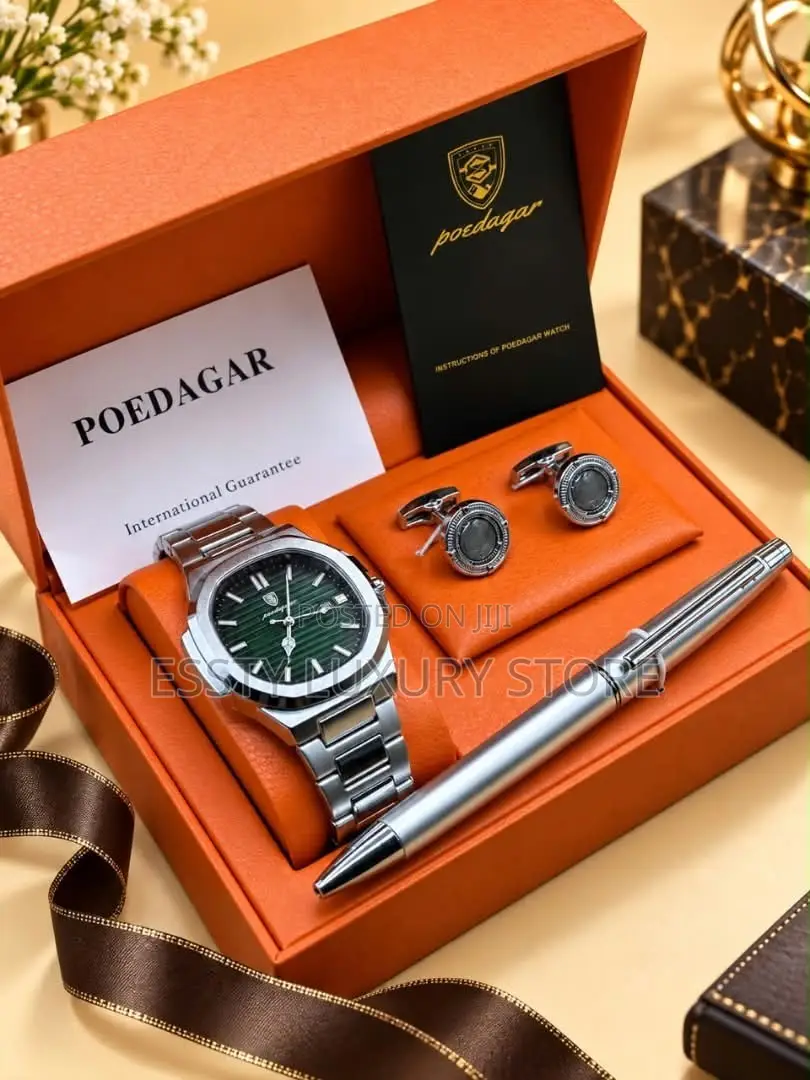 High Quality Luxury Poedagar Set Wristwatch