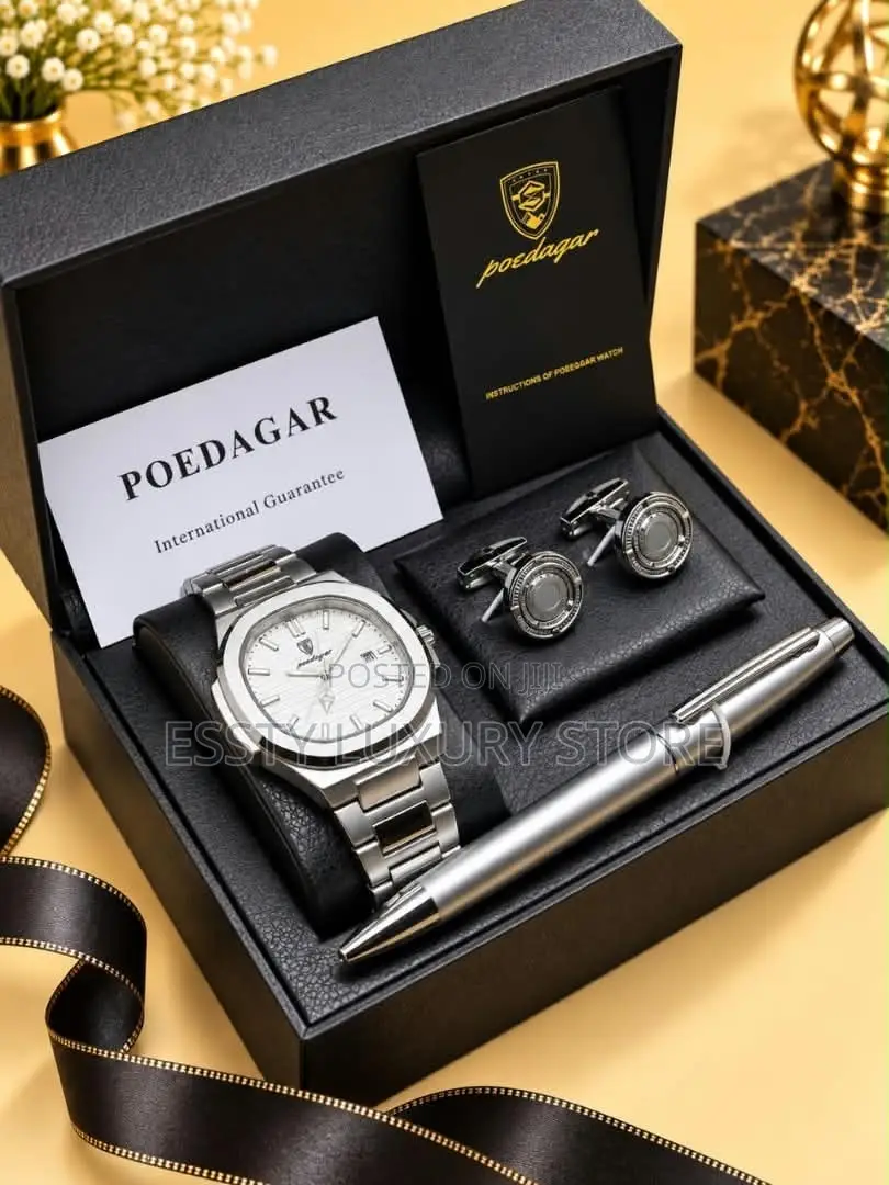 High Quality Luxury Poedagar Set Wristwatch