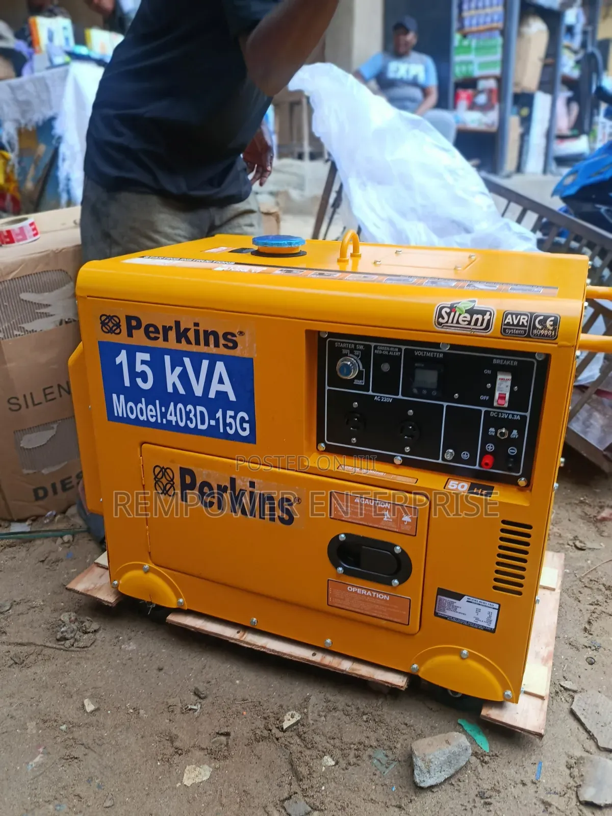 Original Perkins 15kva