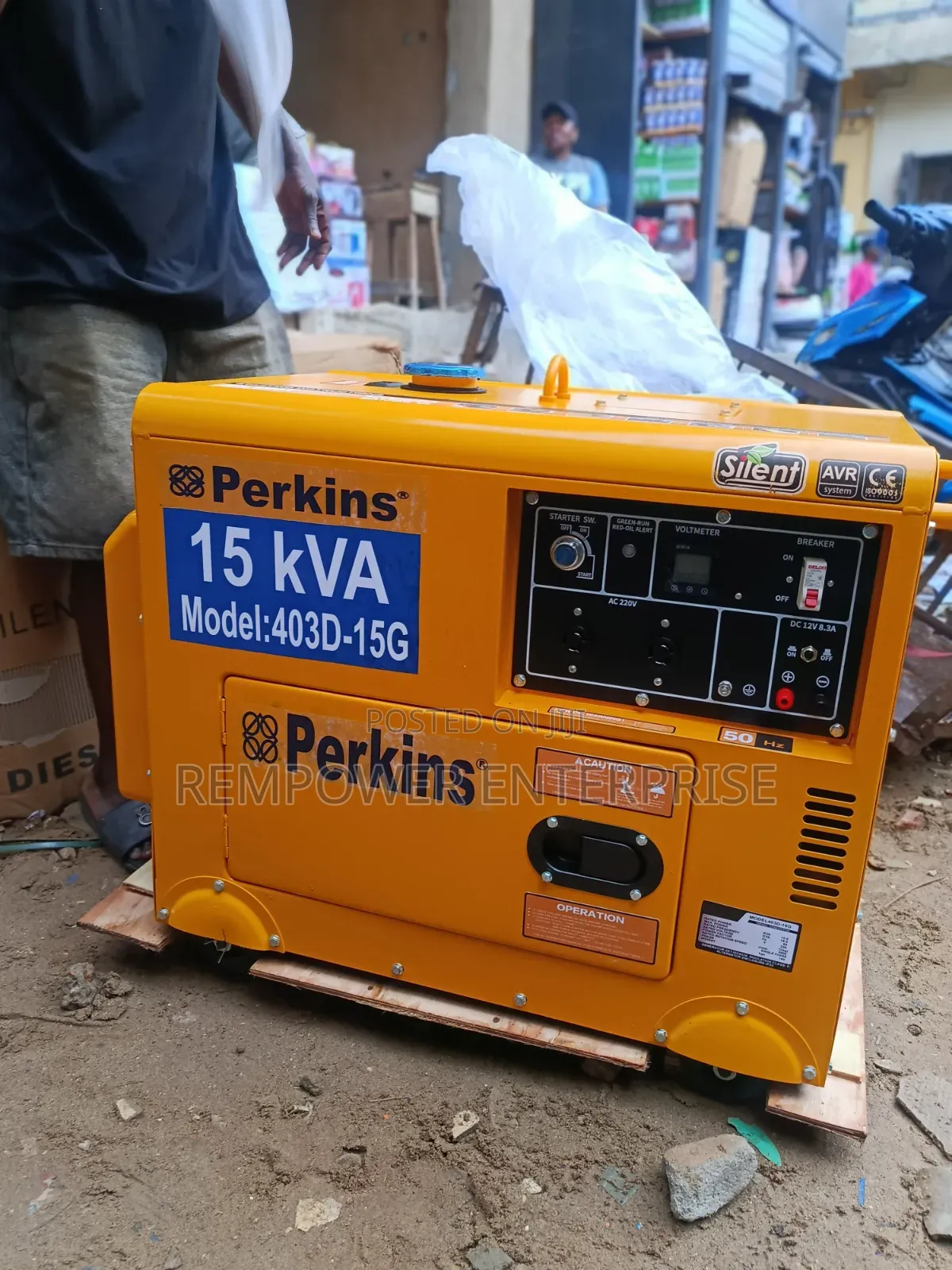 Original Perkins 15kva