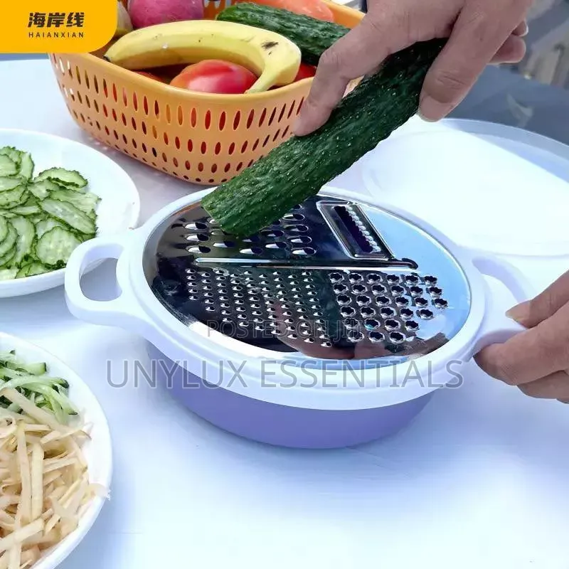 Vegetable Cutter With Lid, Shredder, Plastic Planer