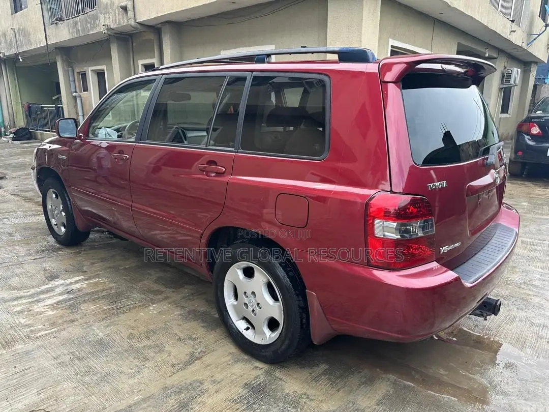 Toyota Highlander Limited V6 4x4 2006 Red