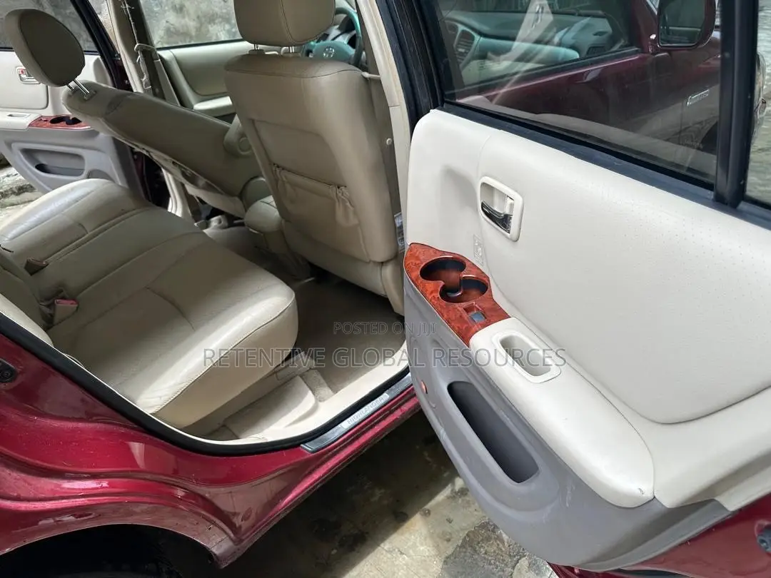 Toyota Highlander Limited V6 4x4 2006 Red