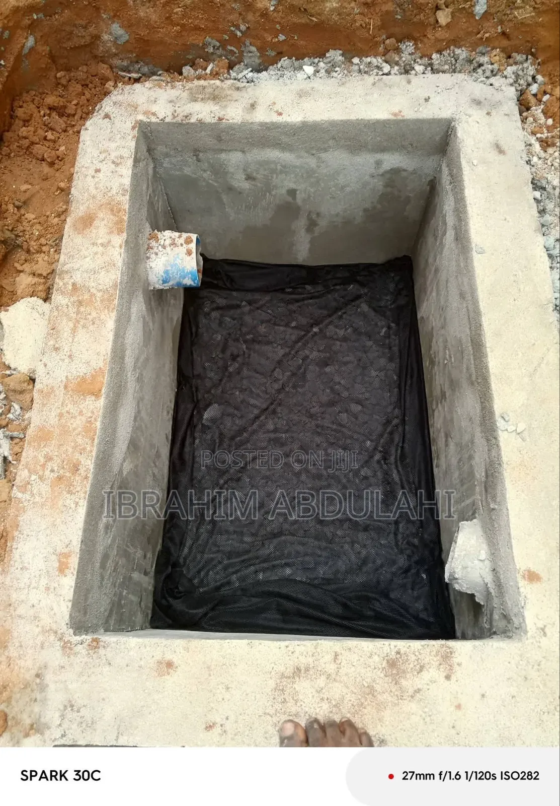 Biodigester Soak Away