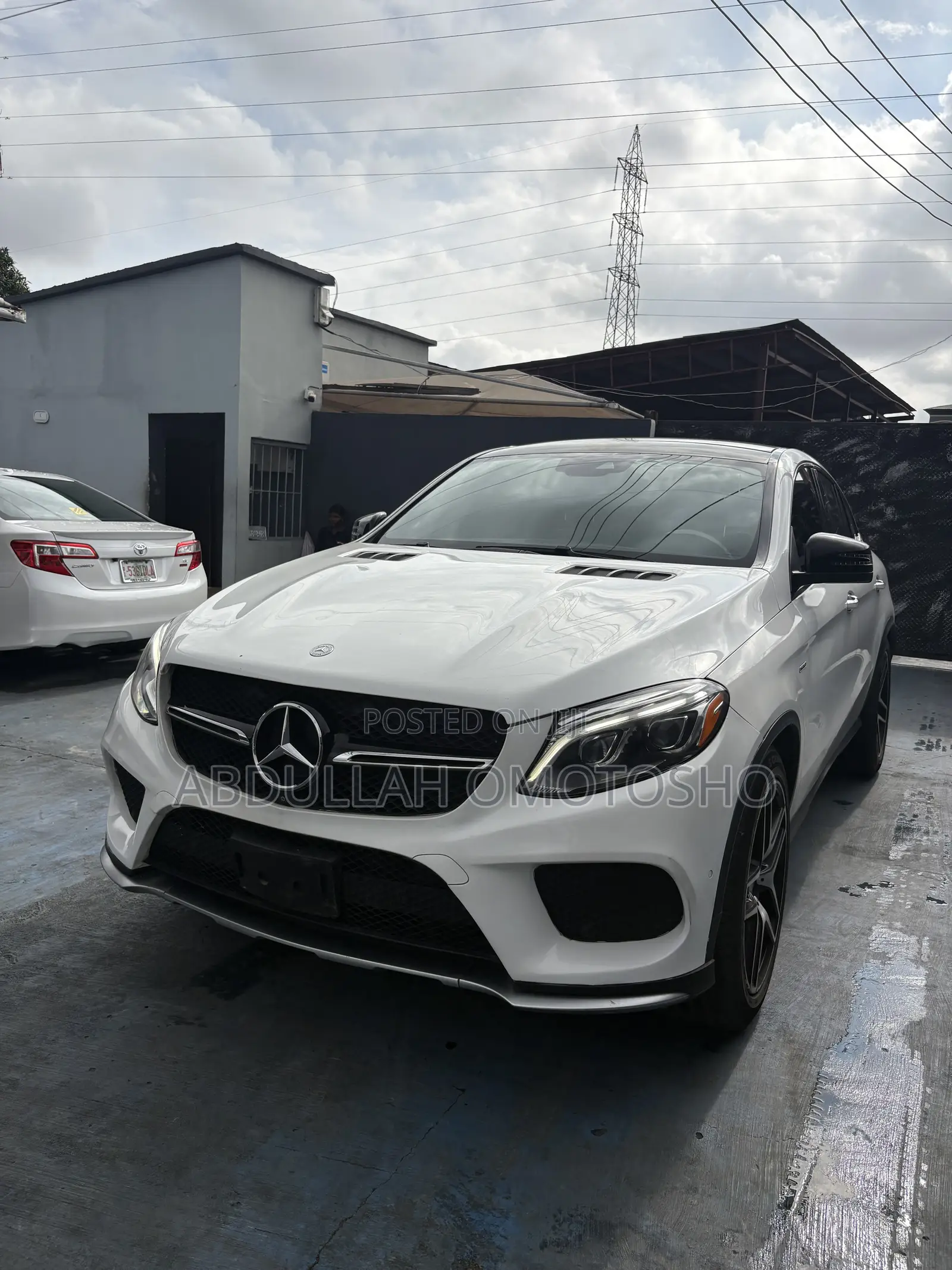 Mercedes-Benz GLE-Class AMG GLE 43 4MATIC 2016 White