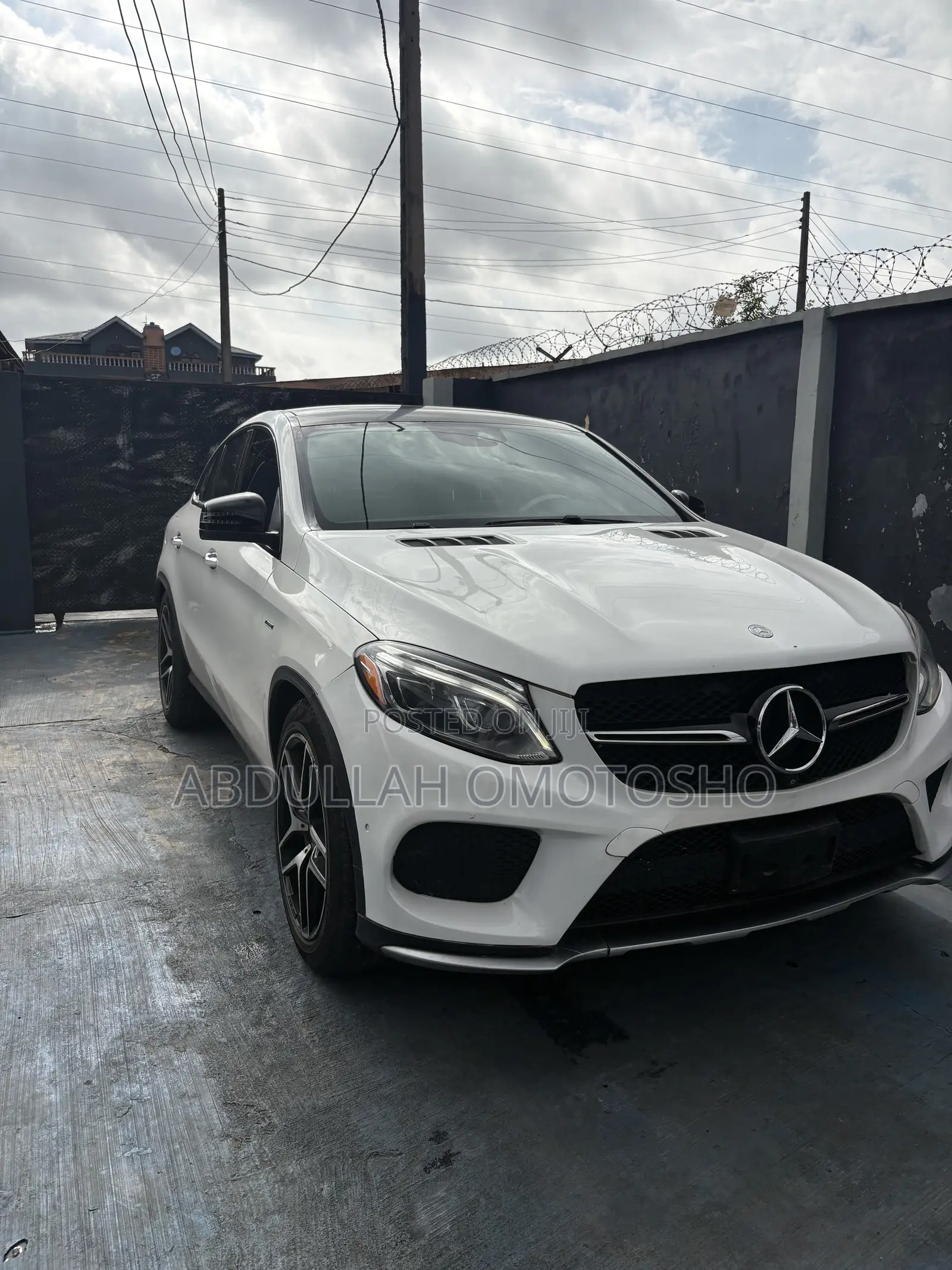 Mercedes-Benz GLE-Class AMG GLE 43 4MATIC 2016 White