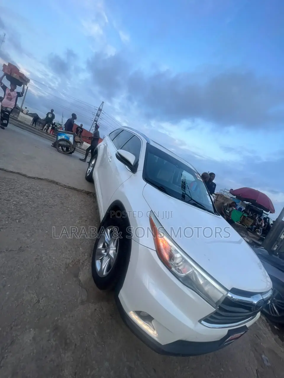 Toyota Highlander Limited Platinum V6 4x2 (3.5L 6cyl 6A) 2016 White
