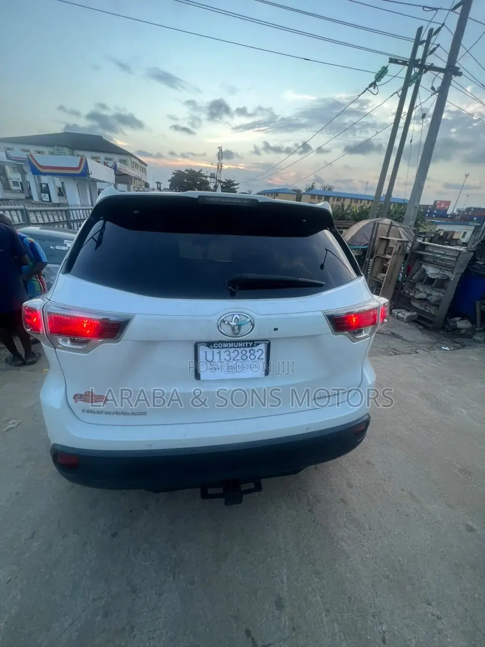 Toyota Highlander Limited Platinum V6 4x2 (3.5L 6cyl 6A) 2016 White