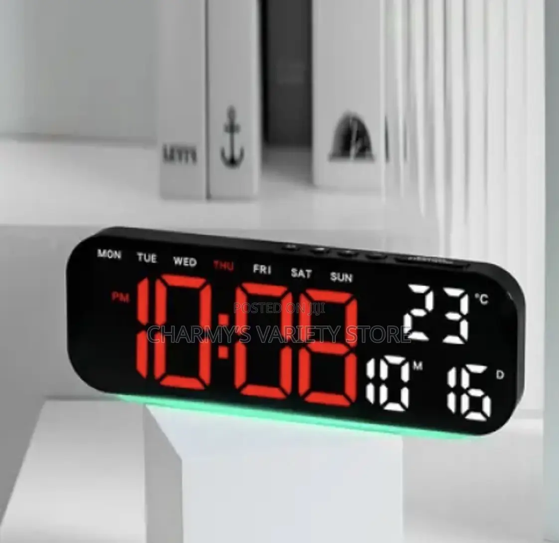 Led Digital Clock(displays Day,Date,Month and Temperature)