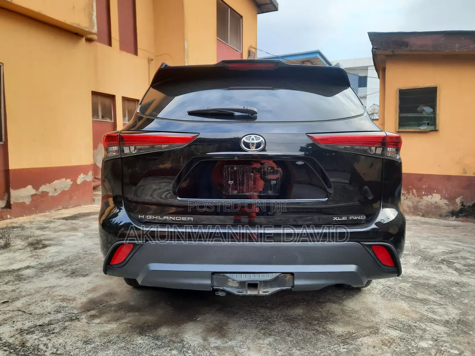 Toyota Highlander XLE 2021 Black