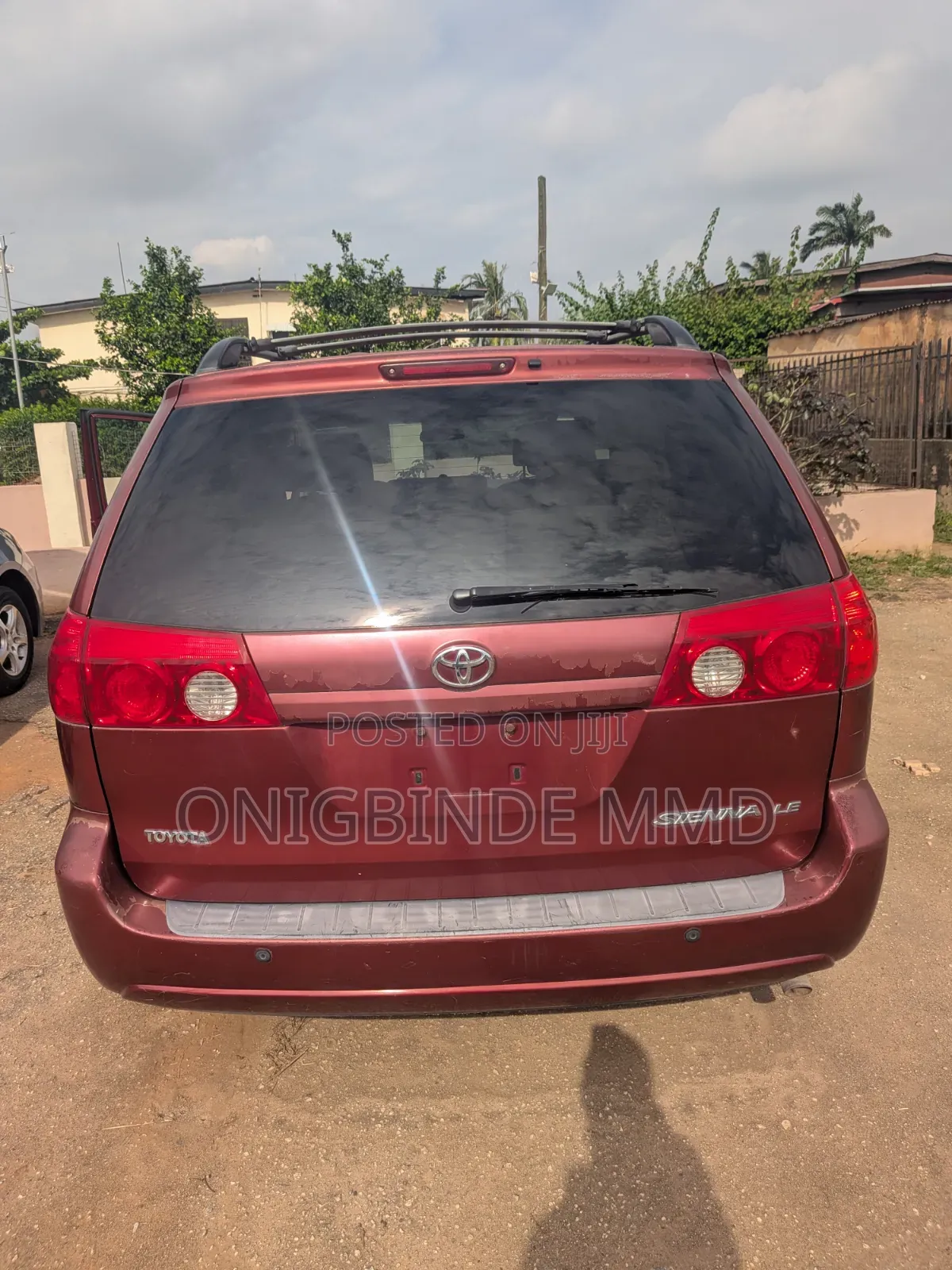 Toyota Sienna 2007 Red