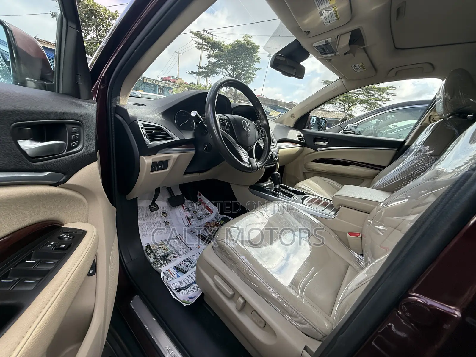 Acura MDX 2015 Burgundy