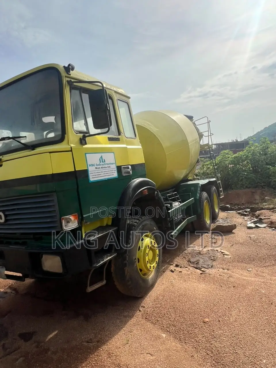 Mercedes Concrete Mixer