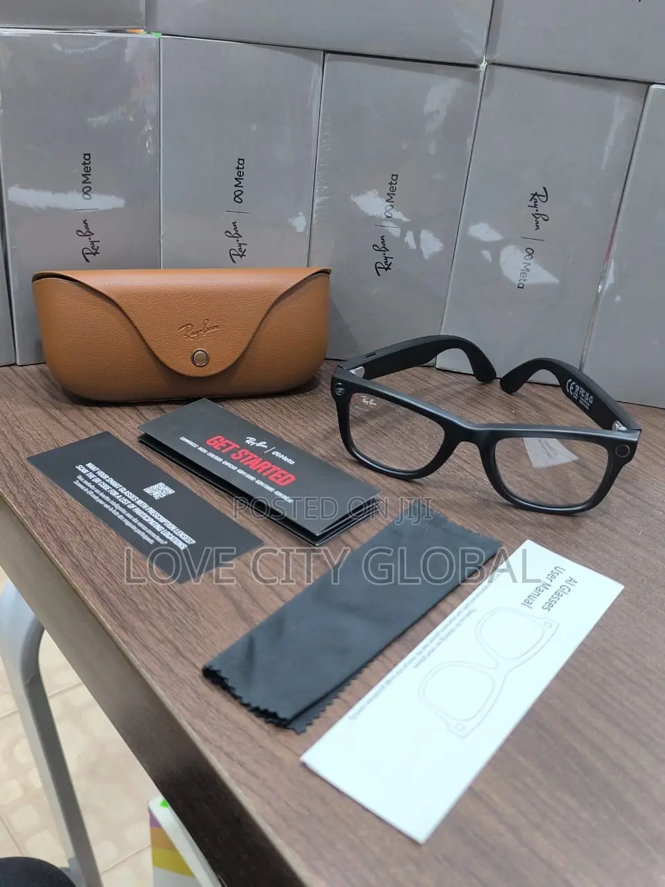 Ray-Ban Wayfarer Gen 2 Meta Smart Glass Ai Photochromic Charge Case