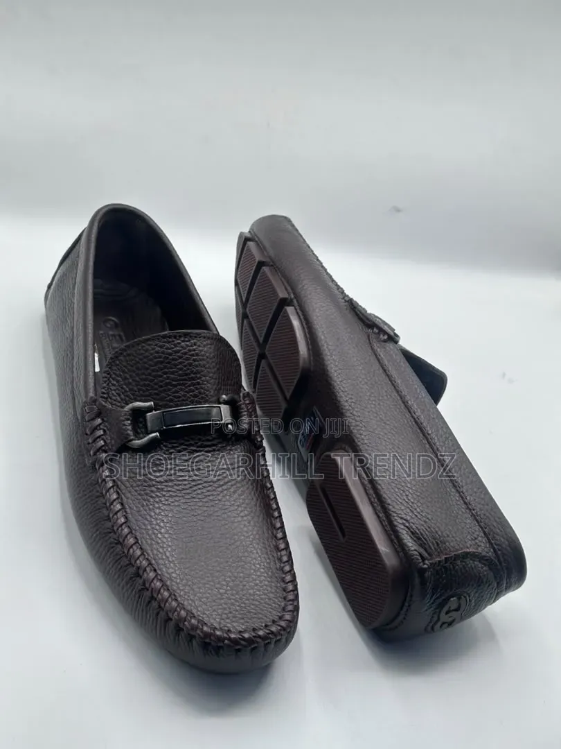Italian Genio Premium Leather Driver for Men