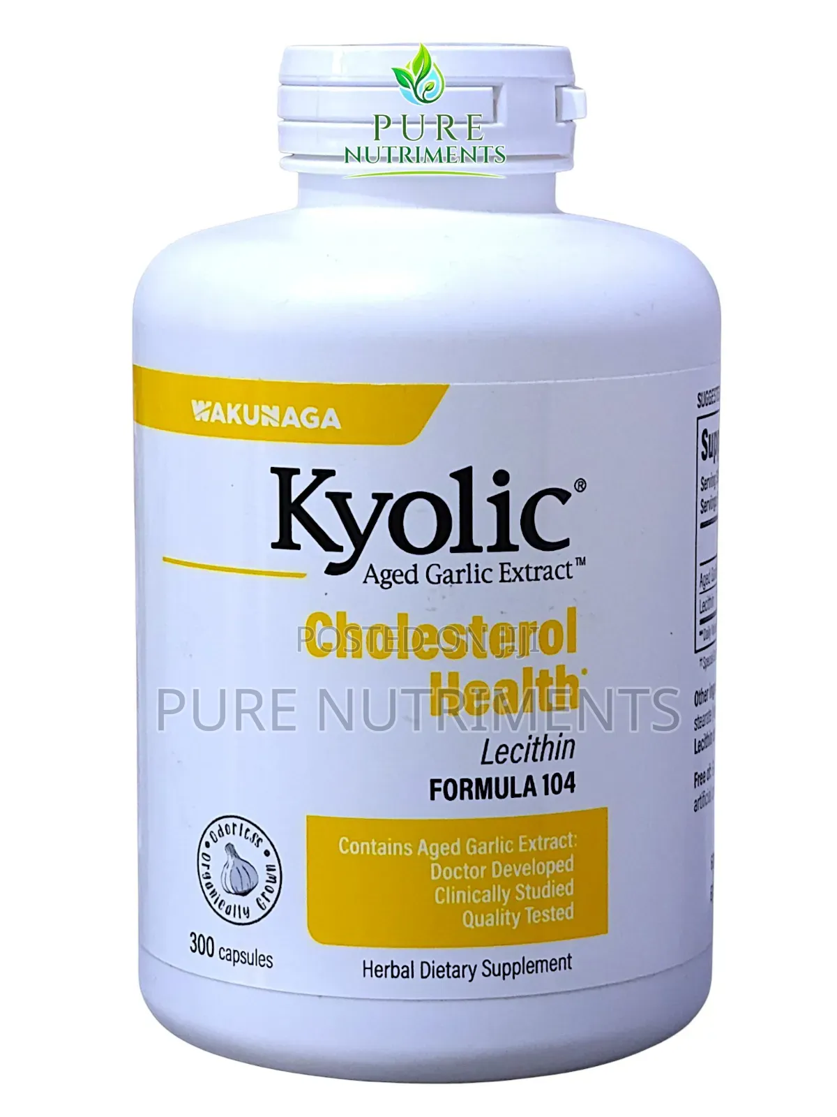 Kyolic Aged Garlic Extract – Cholesterol Health 300 Caps