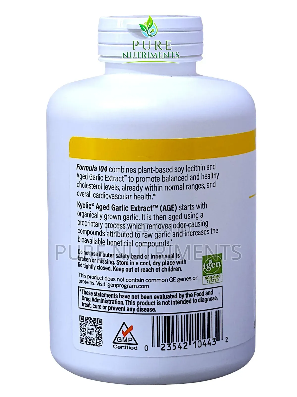 Kyolic Aged Garlic Extract – Cholesterol Health 300 Caps