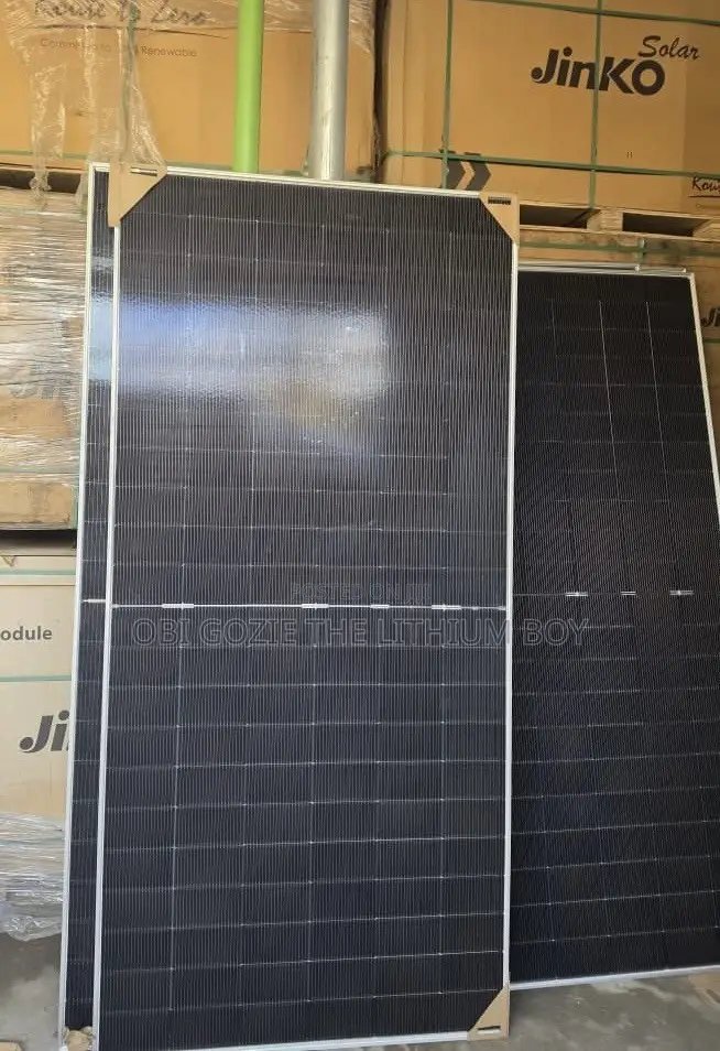 650w Jinko Bifical Solar Panel 0nly Major Distributor in Lagos Alaba