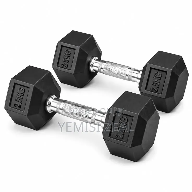 2.5kg Hexagon Dumbbell Pair Set