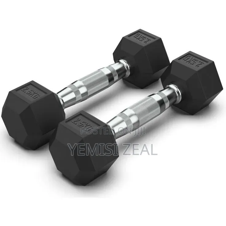 2.5kg Hexagon Dumbbell Pair Set