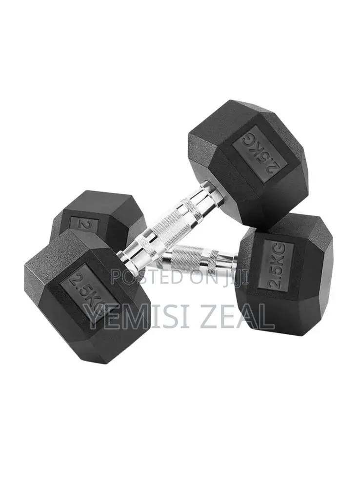 2.5kg Hexagon Dumbbell Pair Set