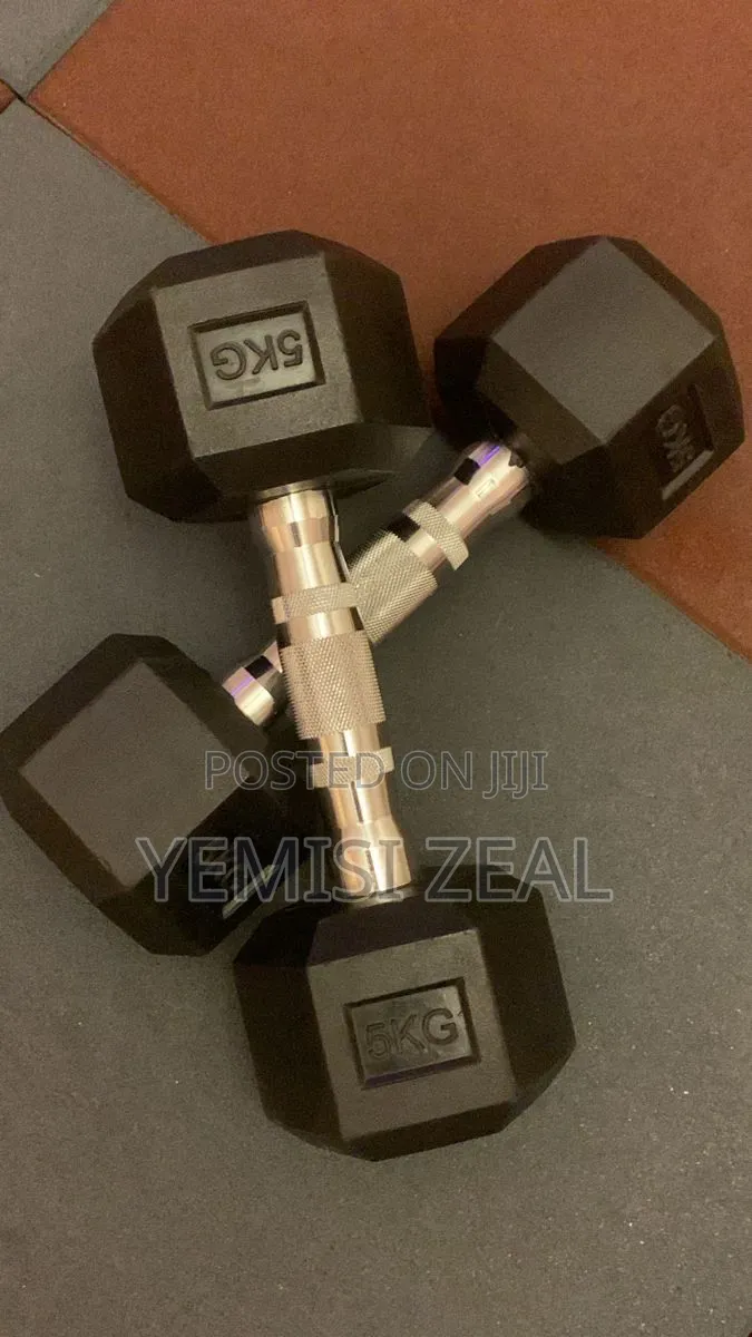 5kg Hexagonal Dumbbell Pair Set