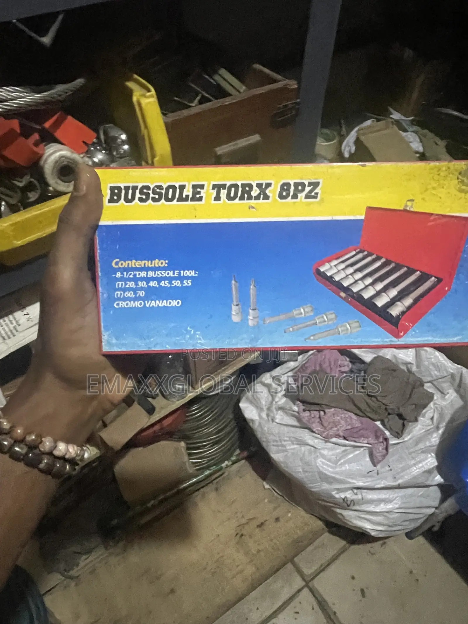 Long Tox Allen Key Socket Wrench Set