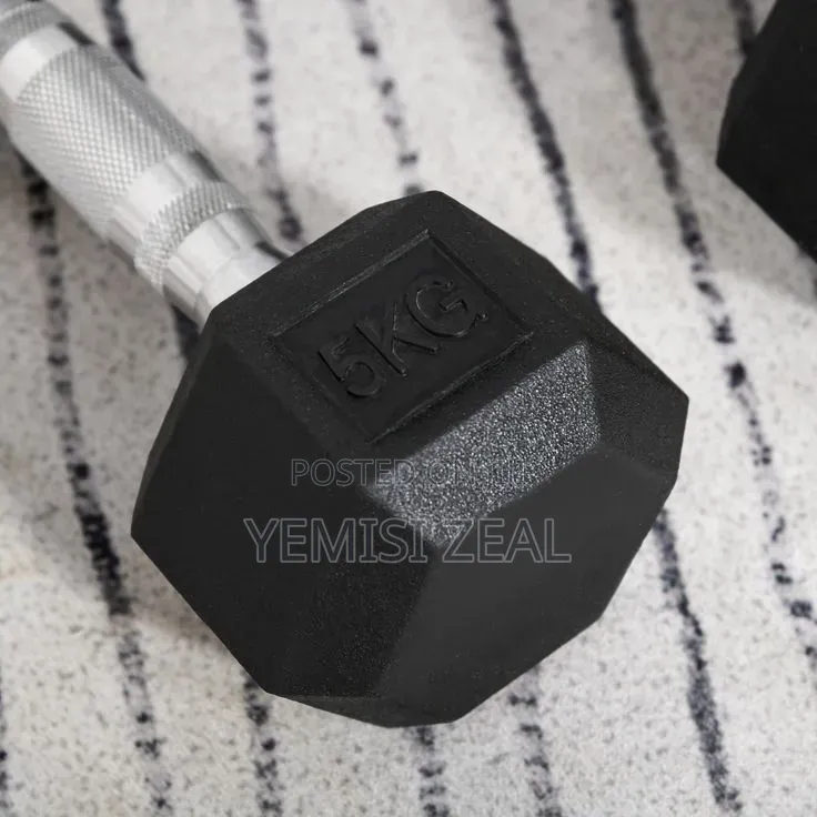 5kg Hexagonal Dumbbell Pair Set