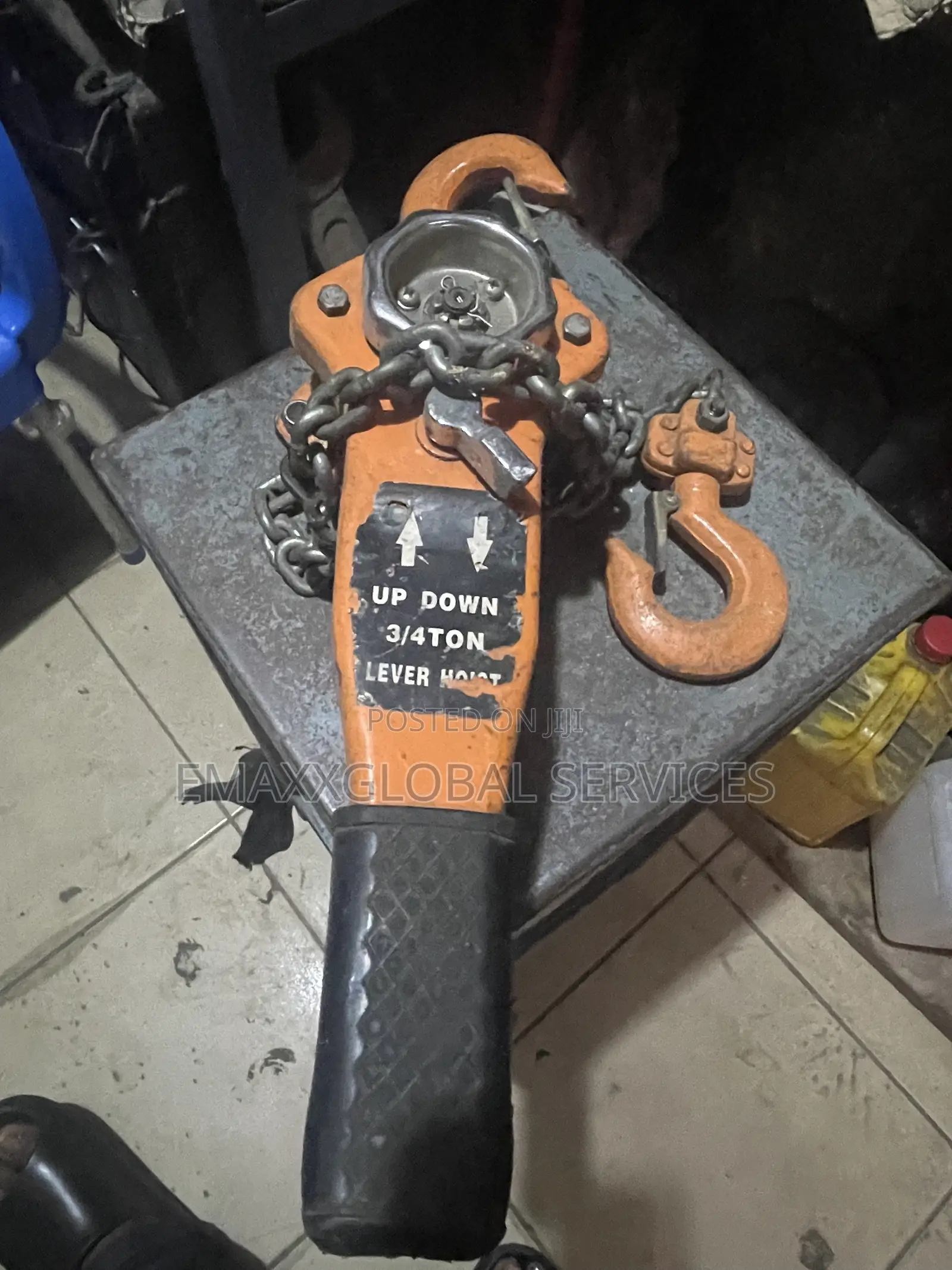 3/4 Ton Lever Hoist Come Along
