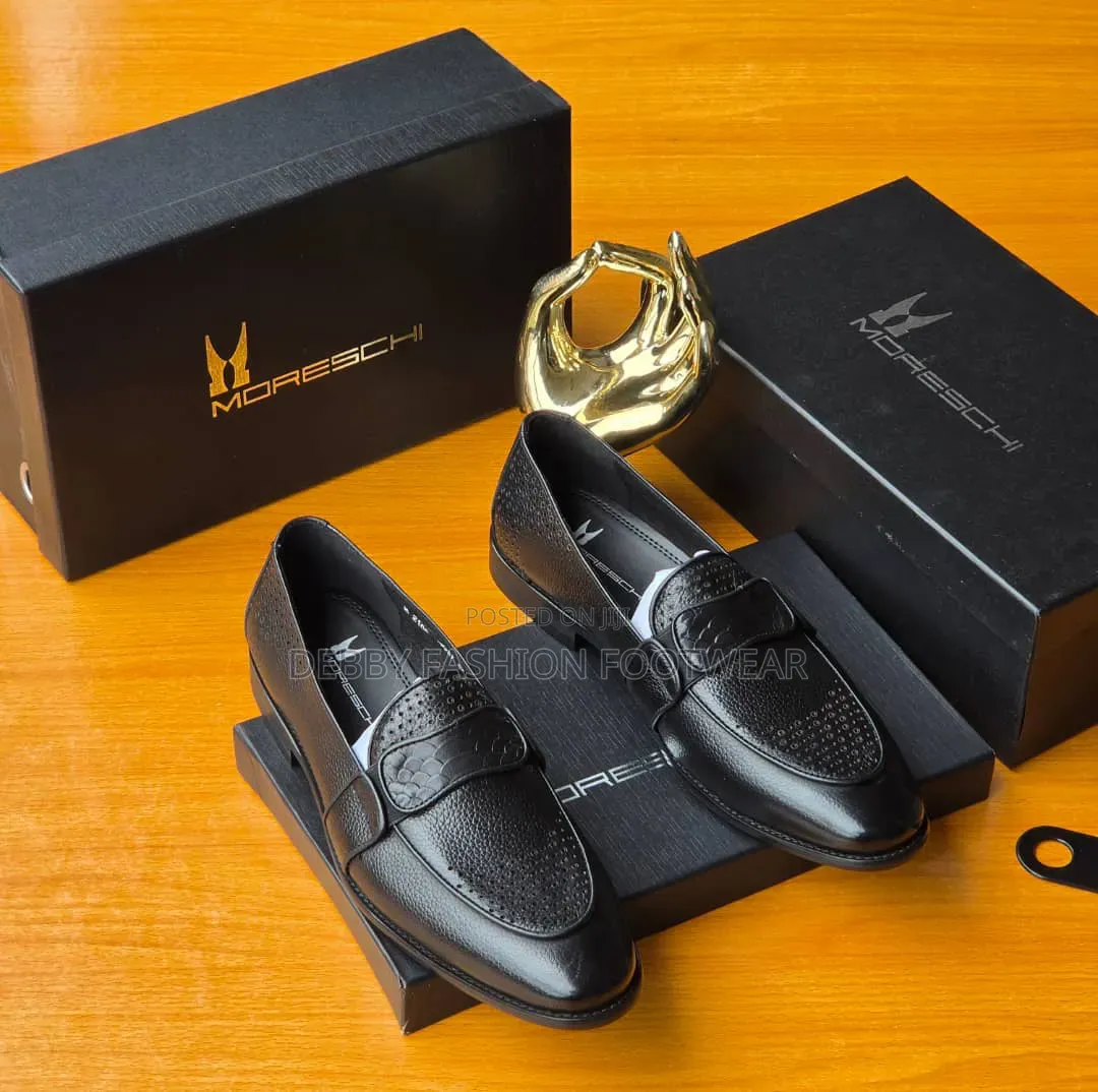 Premium Moreschi Loafer Shoes Available in Sizes 40–46
