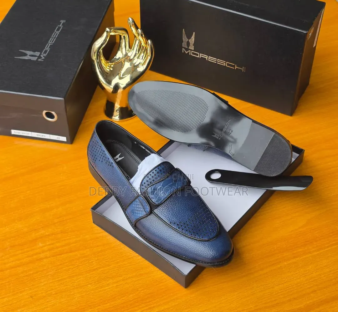 Premium Moreschi Loafer Shoes Available in Sizes 40–46