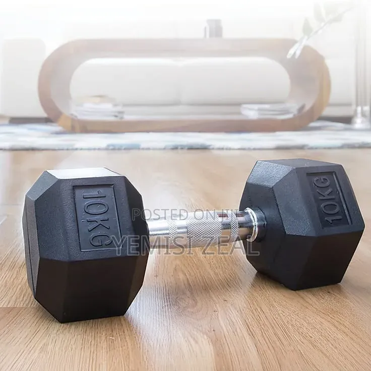 10KG Hexagon Dumbbell Pair Set
