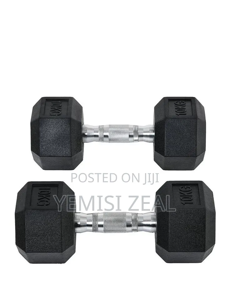 10KG Hexagon Dumbbell Pair Set